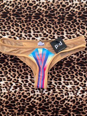 bnwt Pacific & Driftwood tan bikini bottoms